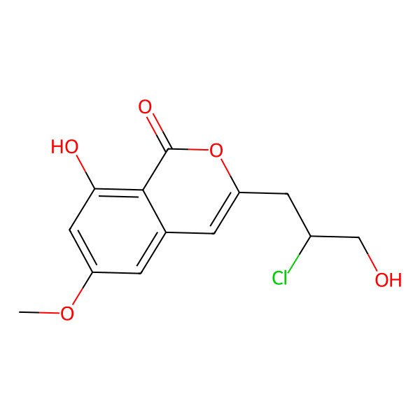 2D Structure of Peniisocoumarin E