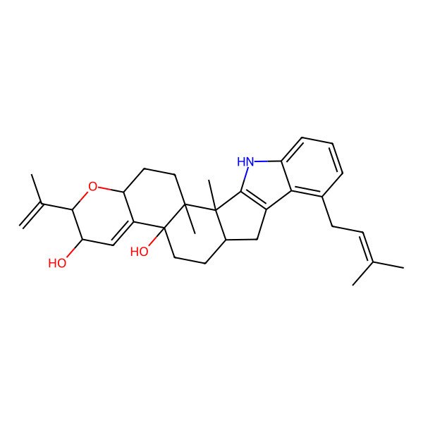 2D Structure of Penijanthine B