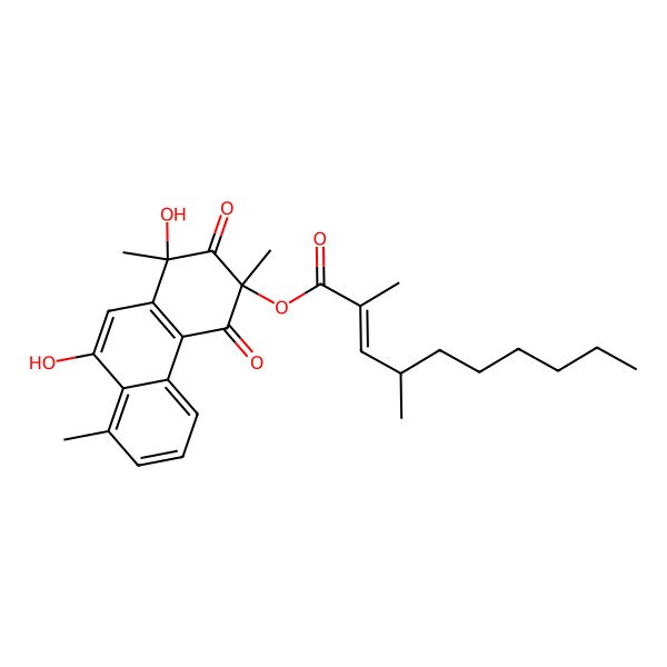 2D Structure of Penijanthinone B