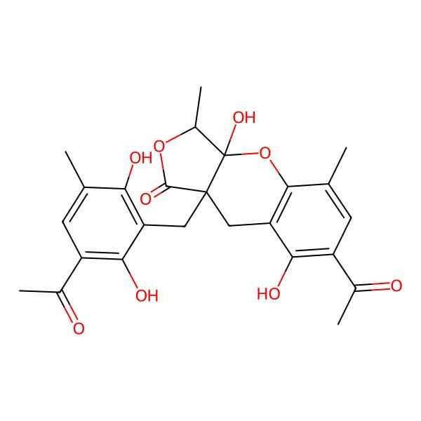 2D Structure of Penilactone A