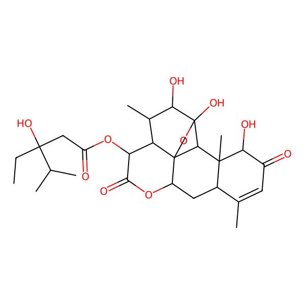 2D Structure of (-)-Peninsularinone