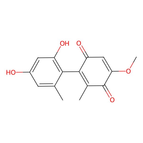 2D Structure of Peniquinone B