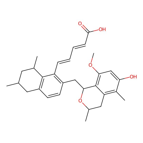 2D Structure of Penitanzchroman