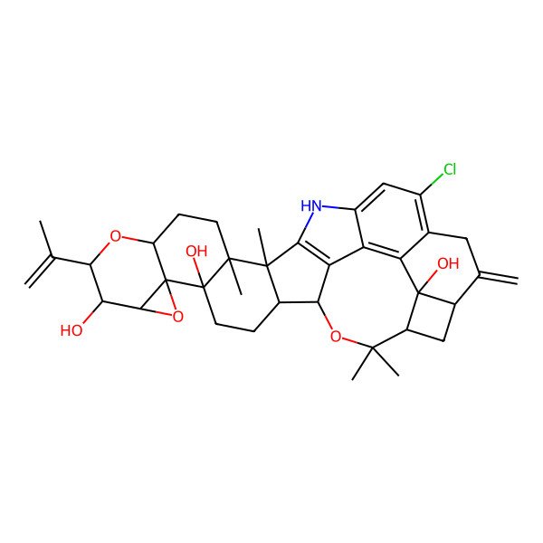 2D Structure of Penitrem A