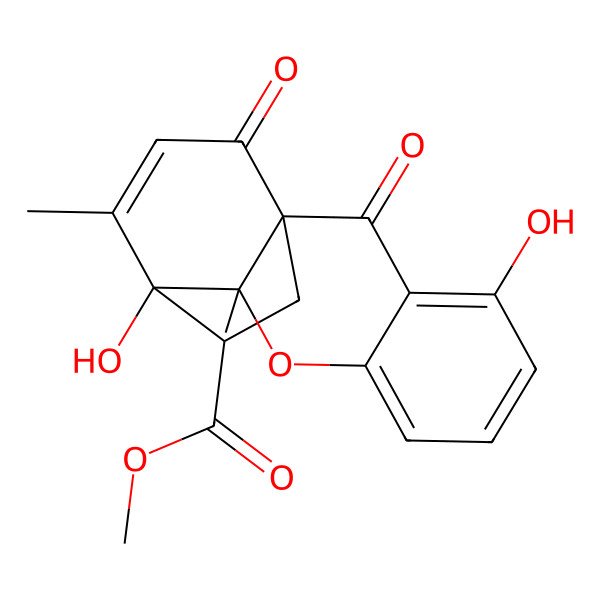 2D Structure of Penixanthone D