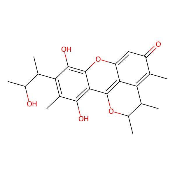 2D Structure of Pennicitrinone C