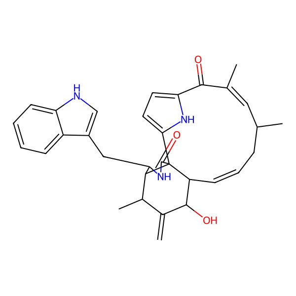2D Structure of Penochalasin C