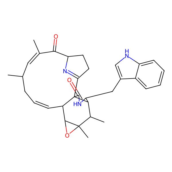 2D Structure of Penochalasin D