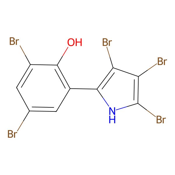 2D Structure of Pentabromopseudilin