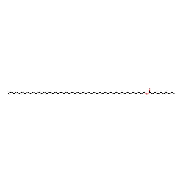 2D Structure of Pentacontyl decanoate
