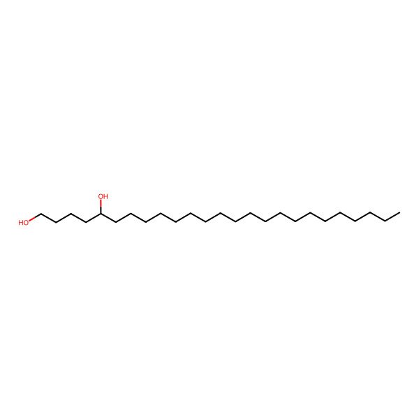 2D Structure of Pentacosane-1,5-diol