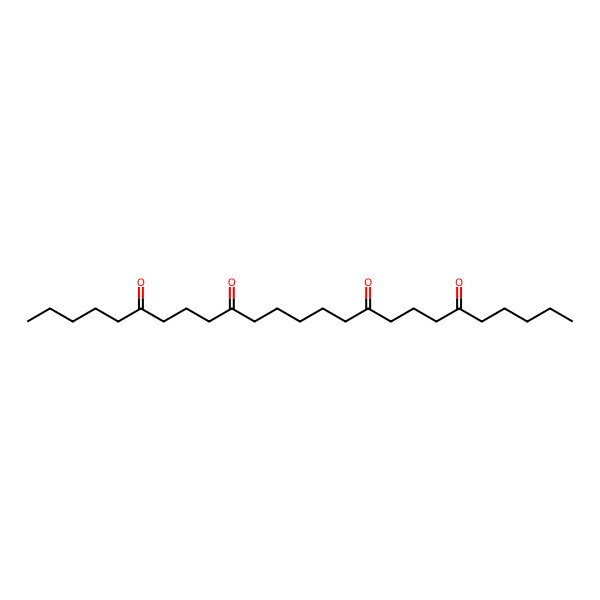 2D Structure of Pentacosane-6,10,16,20-tetrone