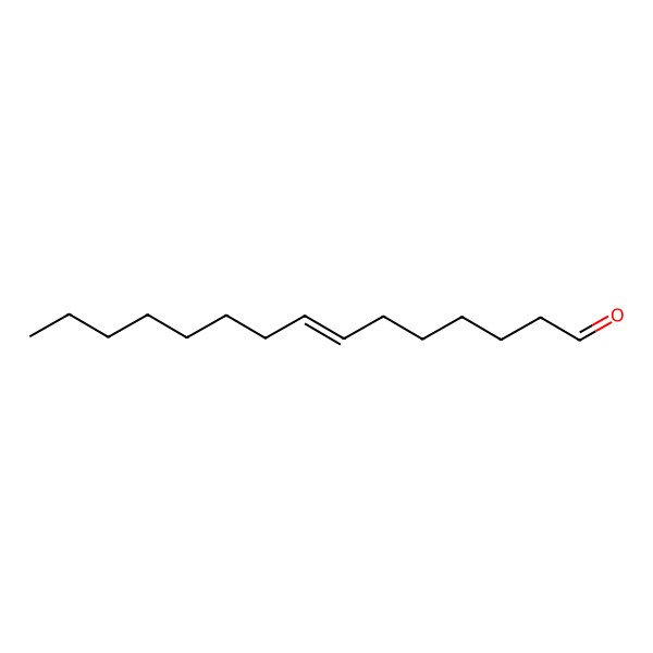 2D Structure of Pentadec-7-enal
