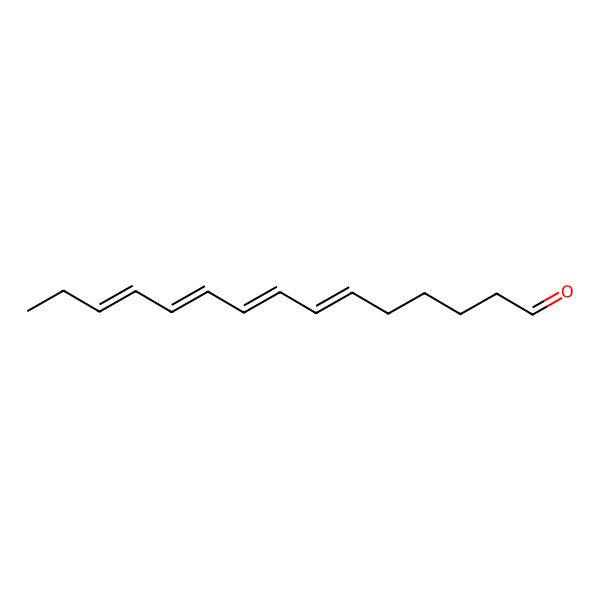 2D Structure of Pentadeca-6,8,10,12-tetraenal 2D Structure of Pentadeca-6,8,10,12-tetraenal