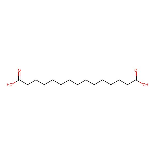 2D Structure of Pentadecanedioic acid