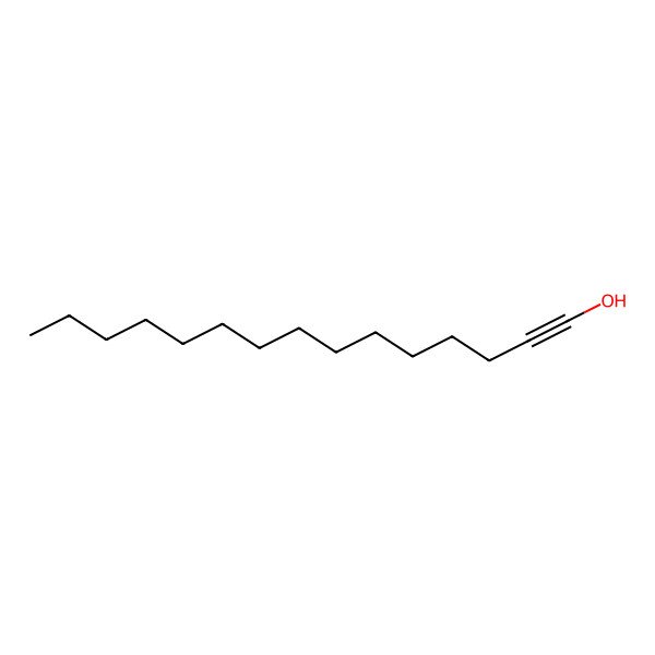 2D Structure of Pentadecynol