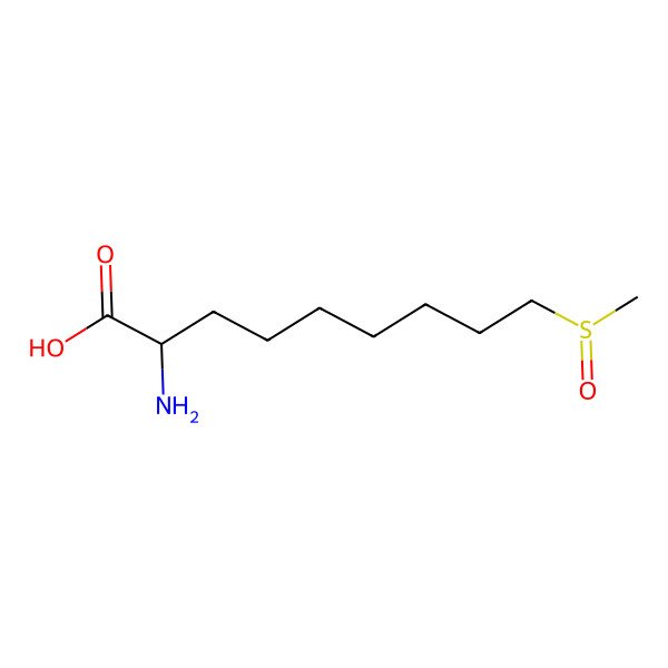 2D Structure of pentahomomethionine S-oxide