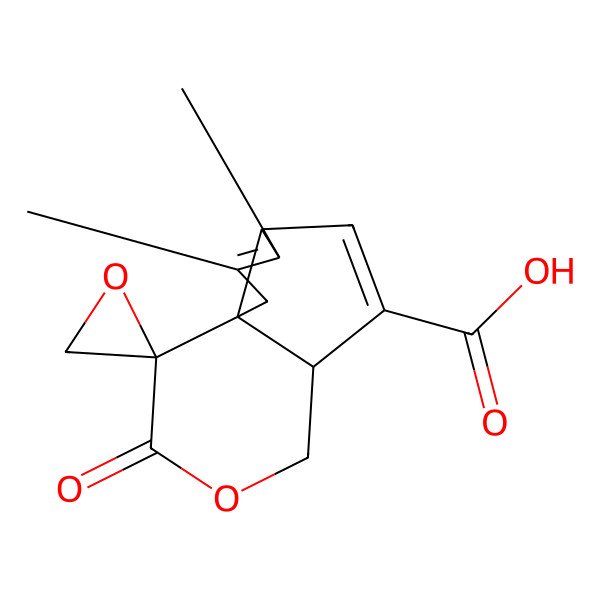 2D Structure of Pentalenolactone A