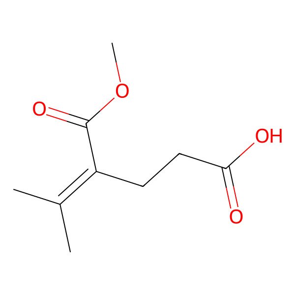 2D Structure of Pentanedioic acid 2-(1-methylethylidene)-1-methyl ester