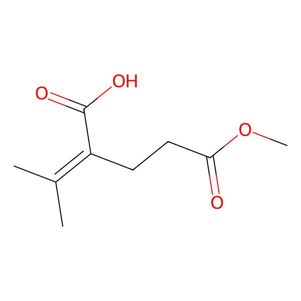 2D Structure of Pentanedioic acid 2-(1-methylethylidene)-5-methyl ester