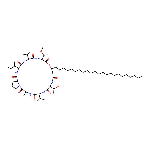 2D Structure of Peptidolipin B