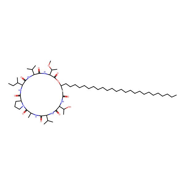 2D Structure of Peptidolipin C