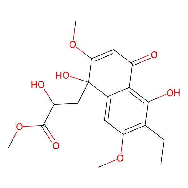 2D Structure of Perenniporide B