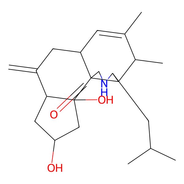 2D Structure of Periconiasin F