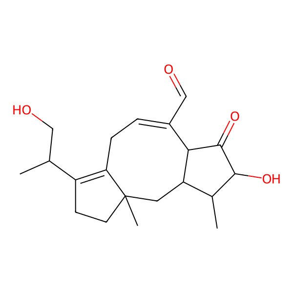 2D Structure of Periconicin B