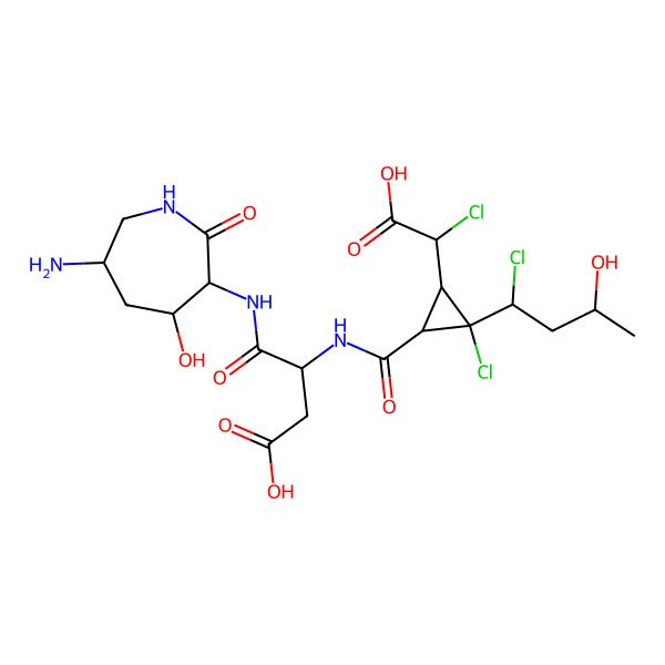 2D Structure of Peritoxin A