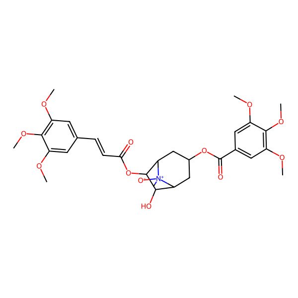 2D Structure of Pervilleine A N-oxide 2D Structure of Pervilleine A N-oxide