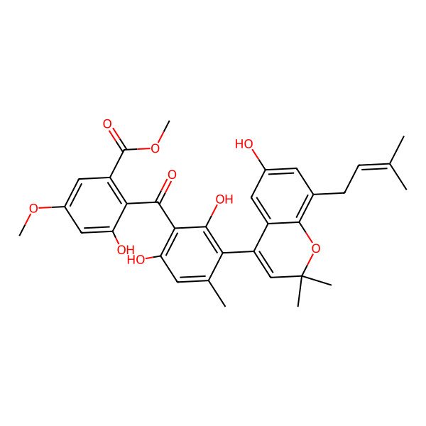 2D Structure of Pestaloficiol L