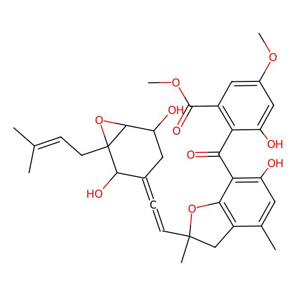 2D Structure of Pestalofone D