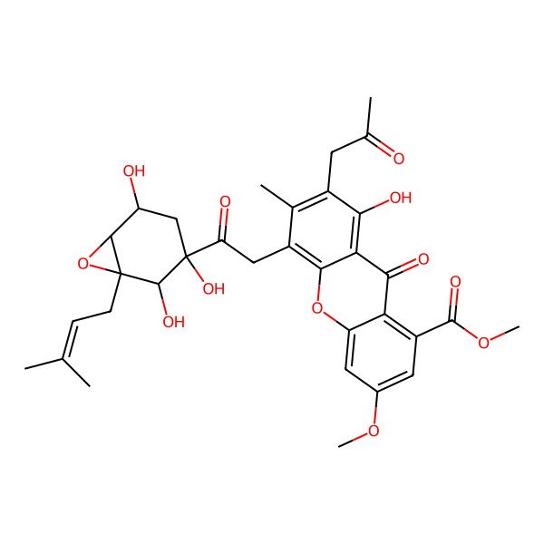 2D Structure of Pestalofone E