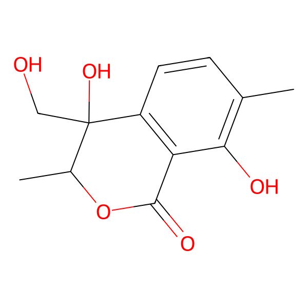 2D Structure of Pestaloisocoumarin A