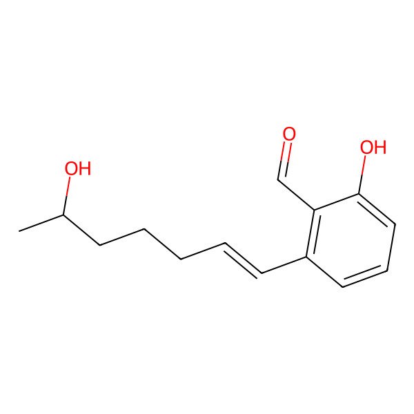 2D Structure of Pestalol D