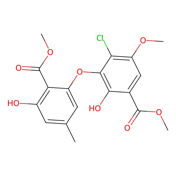 2D Structure of Pestalotether C