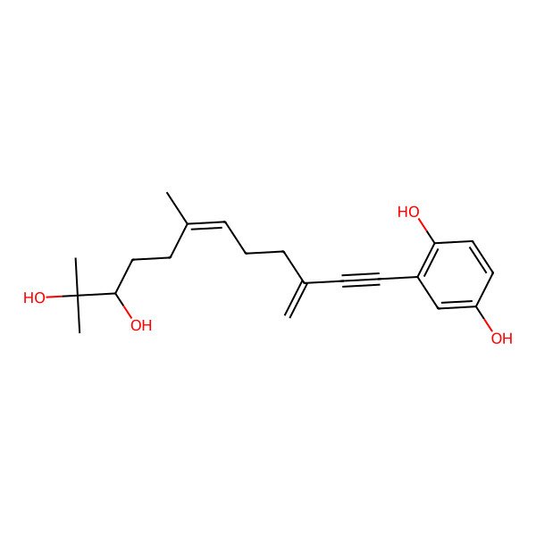 2D Structure of Pestalotioquinol A