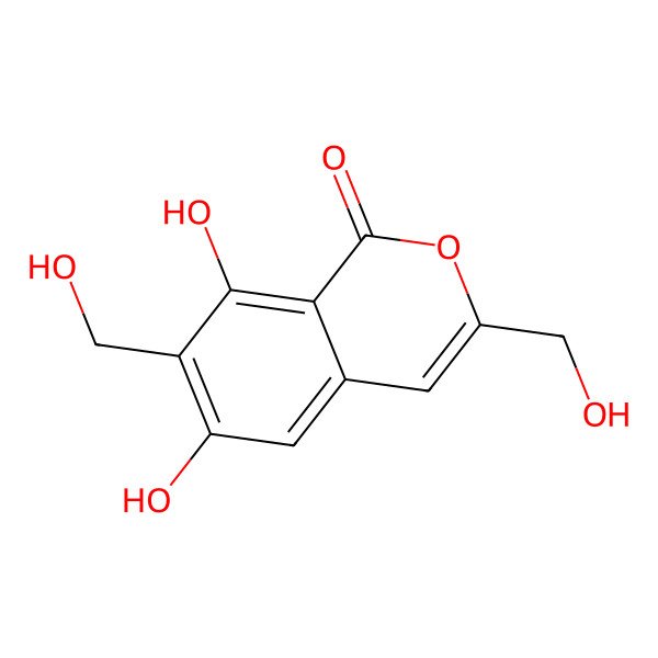 2D Structure of Pestapyrone B