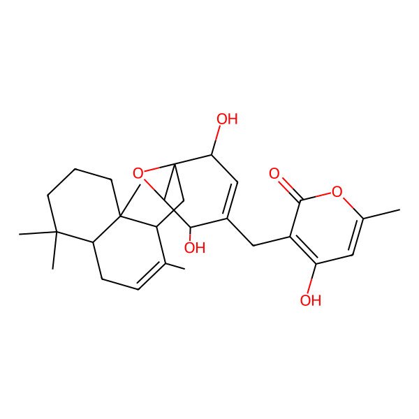 2D Structure of Peyronellin B