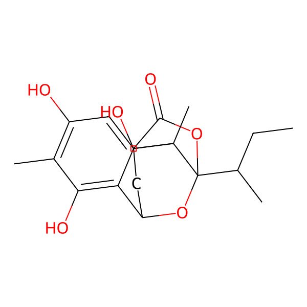 2D Structure of Peyronellone A