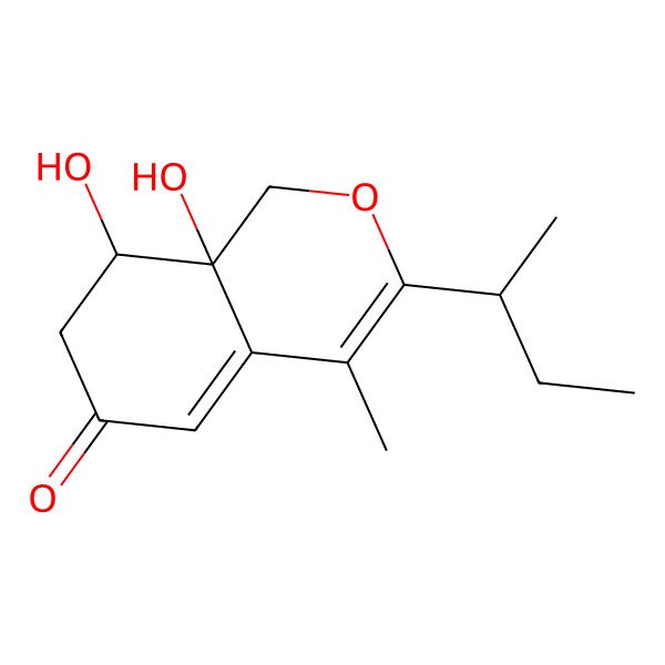 2D Structure of Peyronellone F