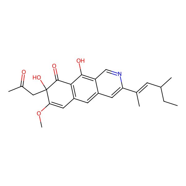 2D Structure of Peyronetide A