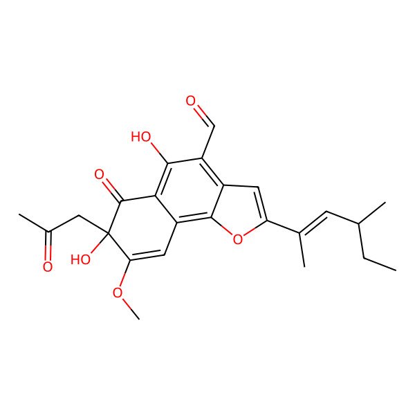 2D Structure of Peyronetide B