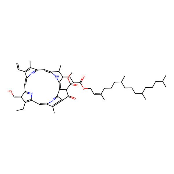 2D Structure of Phaeophytin b
