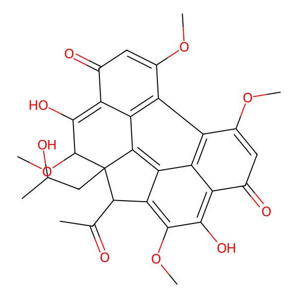 2D Structure of Phaeosphaerin C