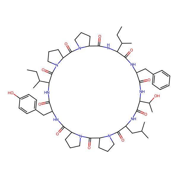 2D Structure of Phakellistatin 12