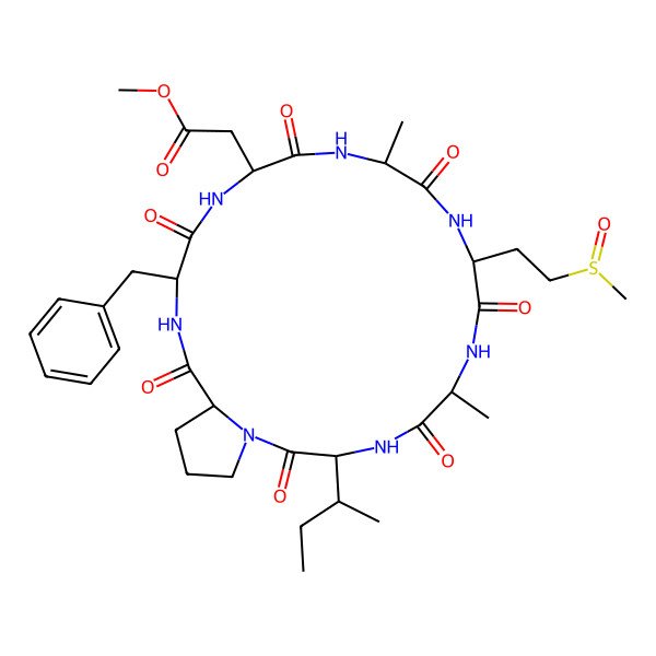 2D Structure of Phakellistatin 14