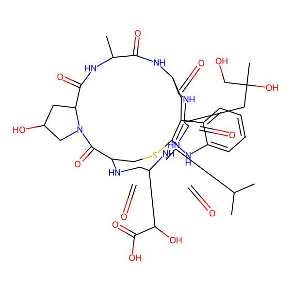 2D Structure of Phallacidin