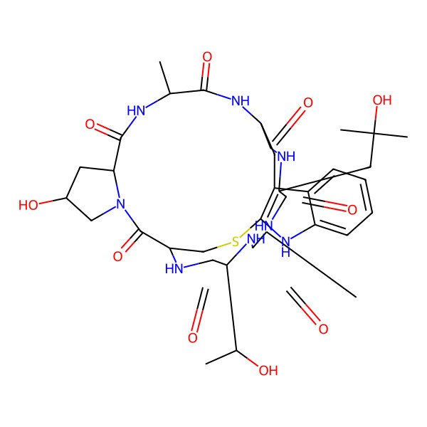 2D Structure of Phalloin